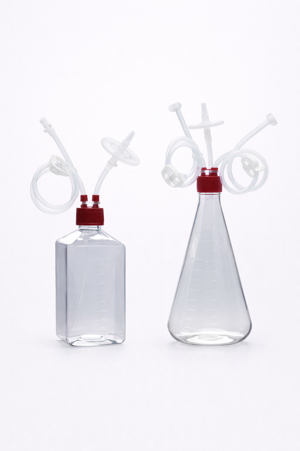 Bottles with Tubing