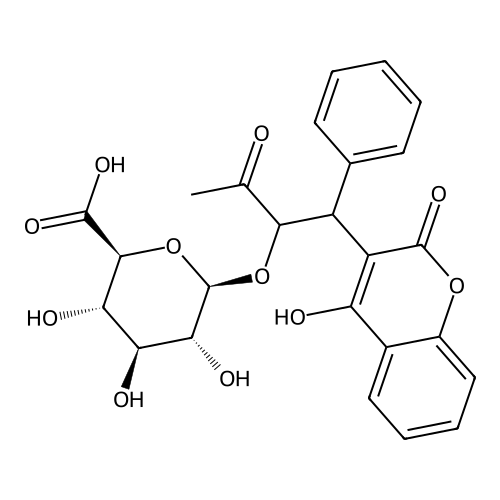 10-Hydroxy warfarin beta-D-glucuronide