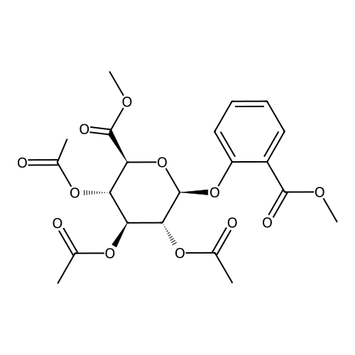 Methyl salicylate beta-D-O-glucuronide triacetate methyl ester