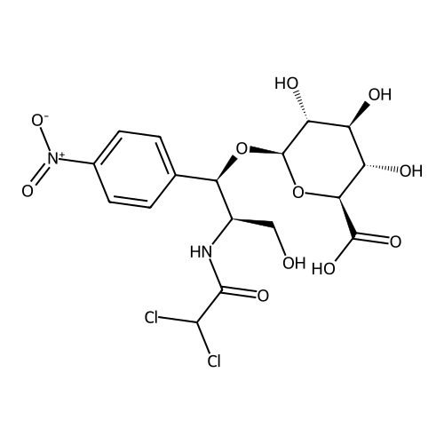 Chloramphenicol 1-O-|A-D-Glucuronide