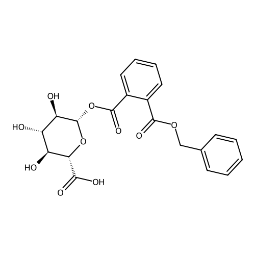Monobenzyl Phthalate beta-D-Glucuronide