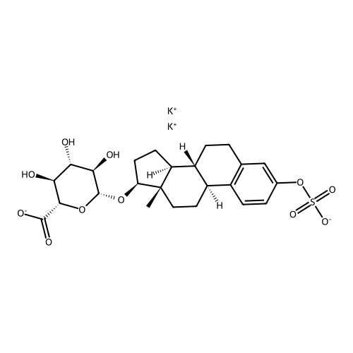 Estradiol 3-sulfate 17B-glucuronide dipotassium salt