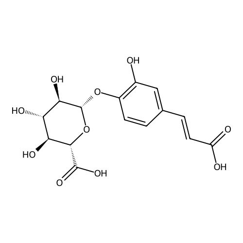 Caffeic acid 4-O-glucuronide
