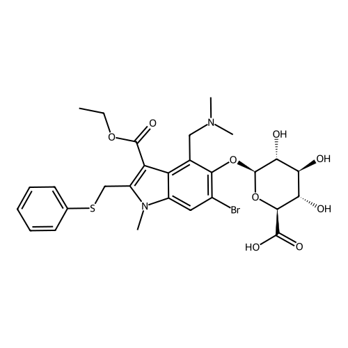 Umifenovir Glucuronide