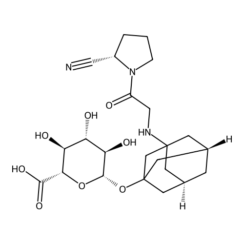 Vildagliptin beta-D-glucuronide