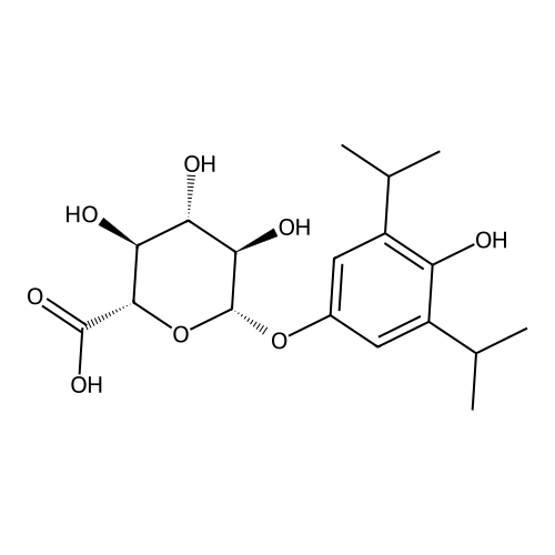 4-Hydroxypropofol-4-O-b-D-glucuronide