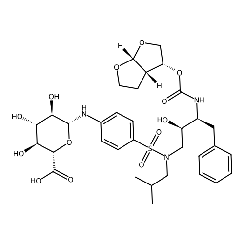 Darunavir N-beta-D-glucuronide