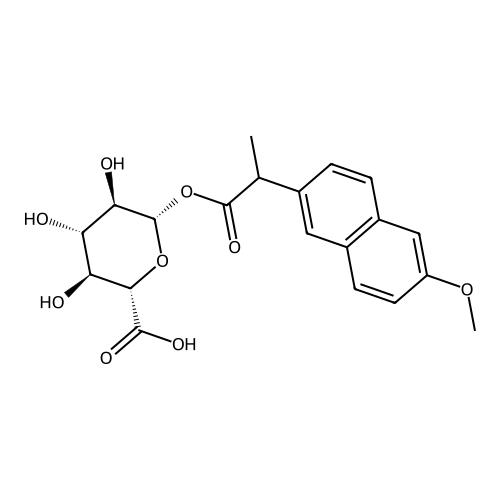 "(R,S)-Naproxen acyl-beta-D-glucuronide, Min."