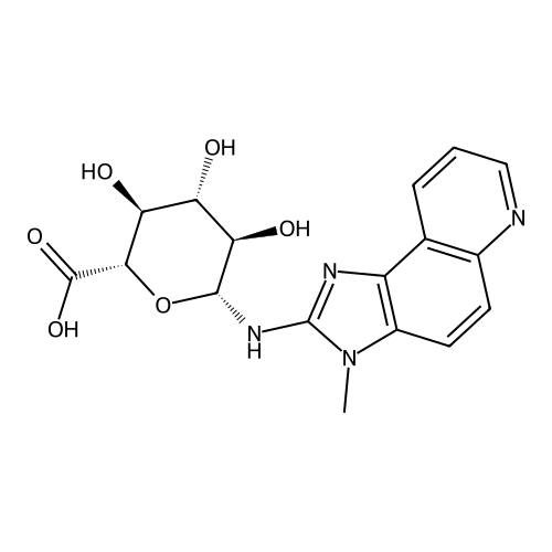 "2-Amino-3-methylimidazo-(4,5-f)quinoline N-glucuronide"
