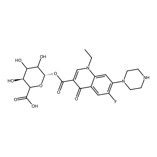 Norfloxacin-acyl-beta-glucuronide
