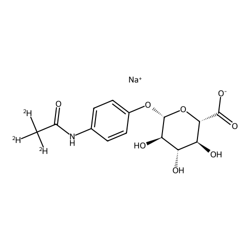 4-Acetamidophenyl beta-D-Glucuronide-d3 Sodium Salt