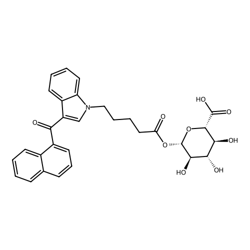 JWH 018 N-pentanoic acid beta-D-Glucuronide