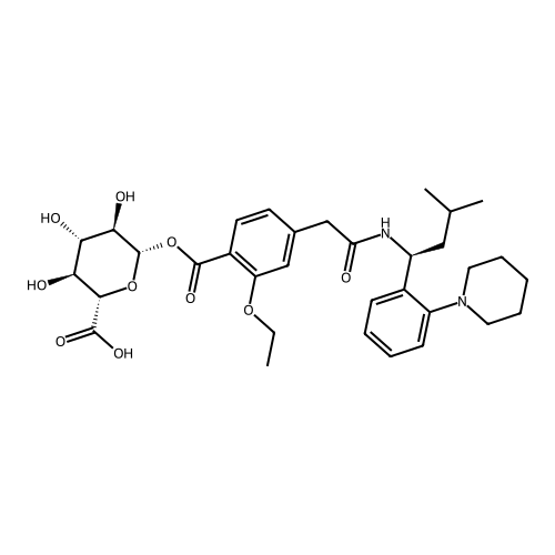 Repaglinide acyl-beta-D-glucuronide
