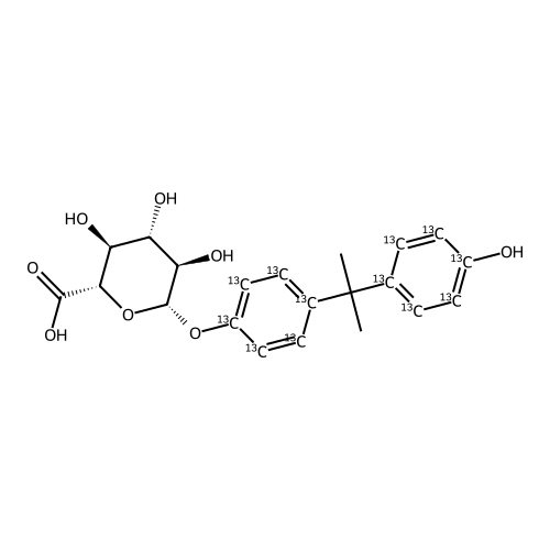 Bisphenol A-13C12 beta-D-Glucuronide