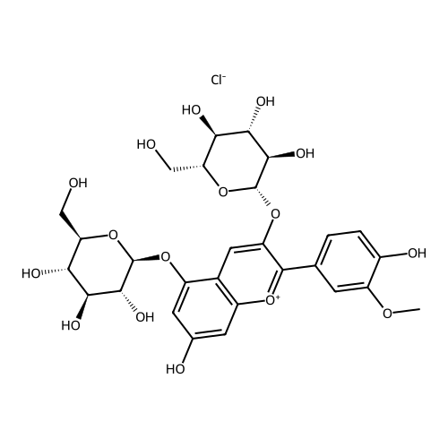"Peonidin-3,5-di-O-glucoside chloride"
