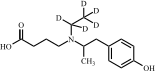 O-Desmethyl Mebeverine Acid D5