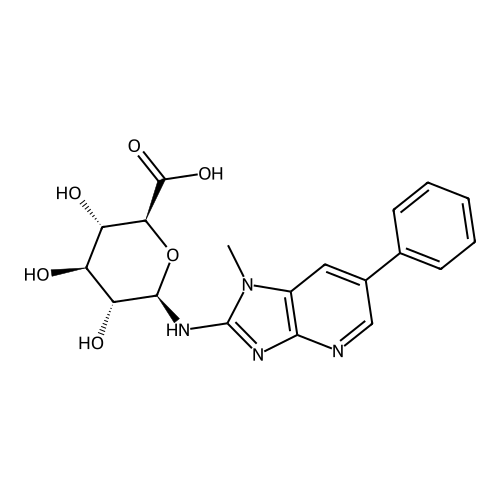 "2-Amino-1-methyl-6-phenylimidazo[4,5-B]pyridine N-beta-D-glucuronide"
