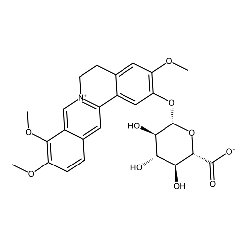 Columbamine o-glucuronide