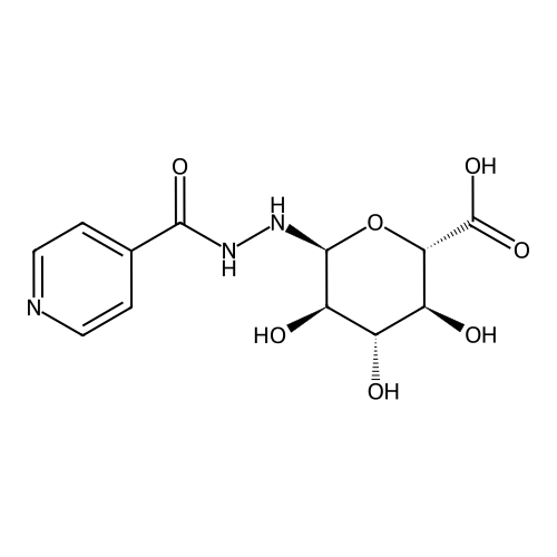 Isonicotinoylhydrazine glucuronide