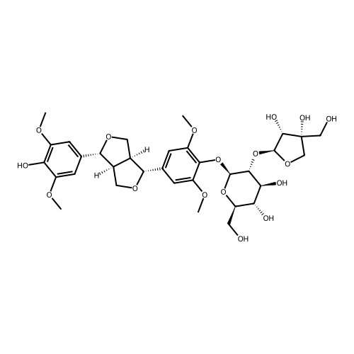 (-)-Syringaresnol-4-O-?-D-apiofuranosyl-(1?2)-?-D-glucopyranoside