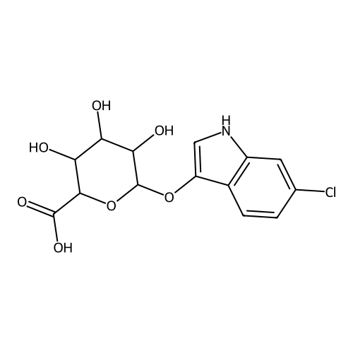 6-Chloro-1H-indol-3-yl b-D-glucuronide