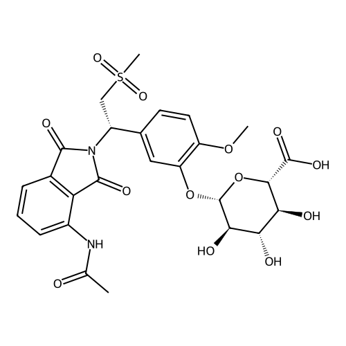 o-Deethyl apremilast-o-glucuronide