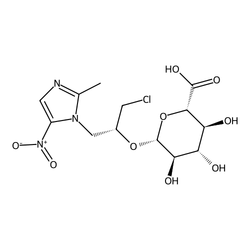 "Ornidazole-o-glucuronide, (R)-"