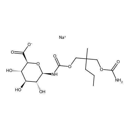 Meprobamate-Beta-D-Glucuronide Sodium Salt