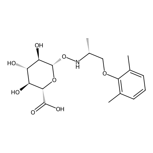 N-hydroxymexiletine glucuronide