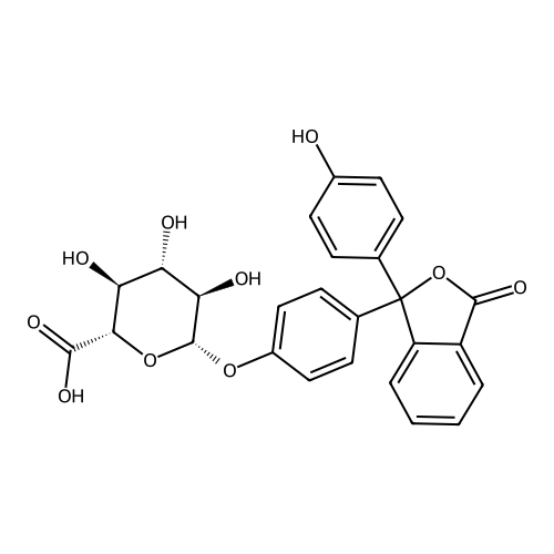 Phenolphthalein glucuronide