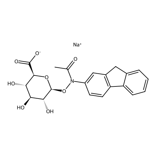 Sodium N-hydroxy-2-acetylaminofluorene glucuronide