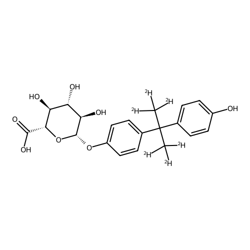 Bisphenol A-d6 beta-D-Glucuronide