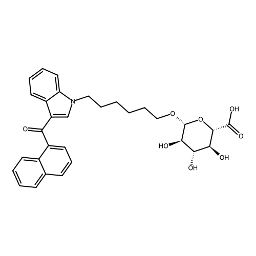 JWH 019 N-(6-hydroxyhexyl) beta-D-Glucuronide