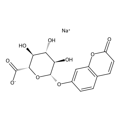 7-Hydroxy Coumarin-Beta-D-Glucuronide Sodium Salt