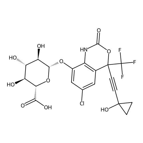 "rac 8,14-Dihydroxy Efavirenz 8-O-beta-D-Glucuronide'"