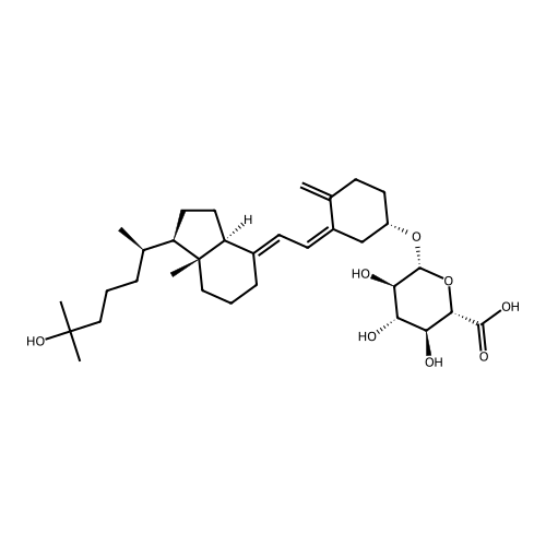 calcidiol 3-O-(beta-D-glucuronide)