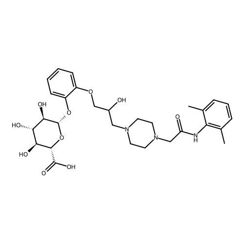 Desmethyl Ranolazine-D-Glucuronide