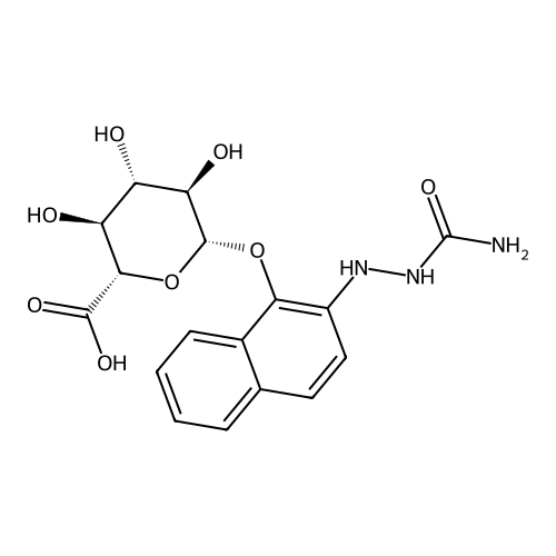 Dihydronaftazone O-beta-D-Glucuronide