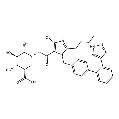 Losartan Acyl-Beta-D-glucuronide
