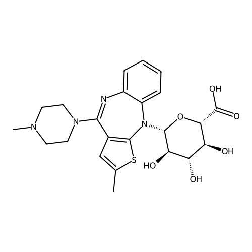 Olanzapine-N10-Glucuronide