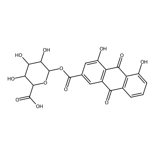 Rhein acyl-beta-D-glucuronide