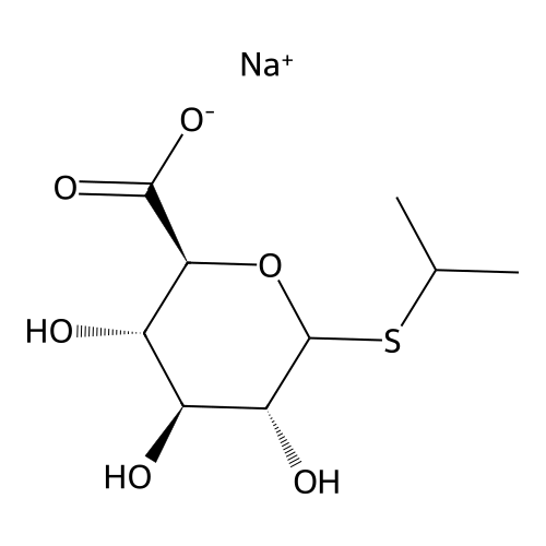 Sodium propan-2-yl 1-thio-D-glucopyranosiduronate
