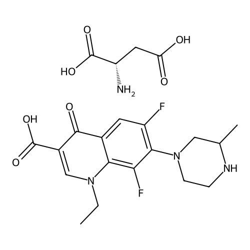 Lomefloxacin Aspartate
