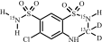 Hydrochlorothiazide-13C,15N2,d2