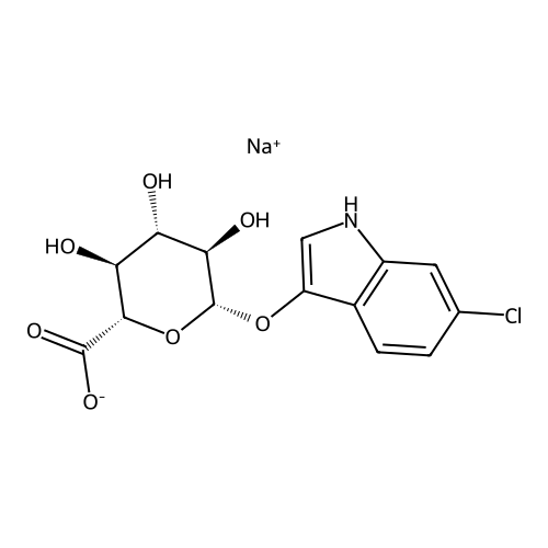 6-Chloro-3-indolyl beta-D-glucuronide sodium salt