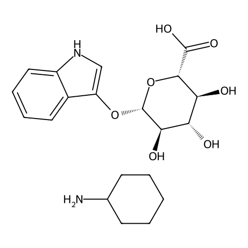 3-Indolyl--D-glucuronideCyclohexylammoniumsalt