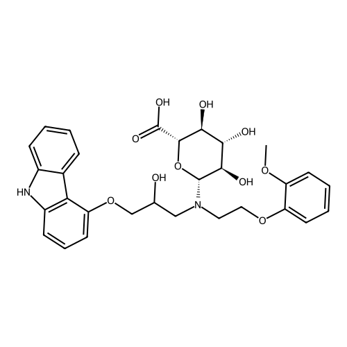 Carvedilol N'-beta-D-Glucuronide