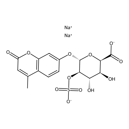 4-Methylumbelliferyl a-L-Idopyranosiduronic Acid 2-Sulfate Disodium Salt