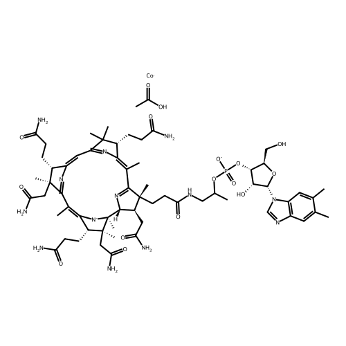 Hydroxocobalamin Acetate