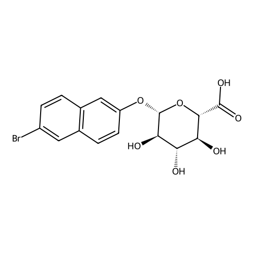 6-Bromo-2-naphthyl beta-D-glucopyranosiduronic acid
